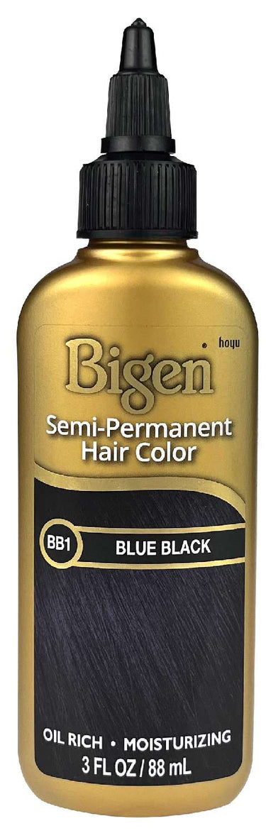 Bigen Semi-Permanent Hair Color BB1 Blue Black 3 Oz - ANNS BEAUTY SUPPLY